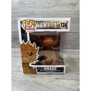 Funko POP Vinyl #124 The Hobbit SMAUG 6" Yellow Eyes 2014